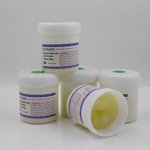 无铅金宝RMA-218 日本助焊膏焊油BGA焊膏电子焊锡助焊剂松香膏