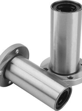 钢保持架圆法兰型加长直线轴承LMF8 10 1216 20 25 30 35 40 LGA