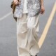 弎狸TIP 子潮 宽松弯刀裤 日系复古纯色百搭休闲裤 男女直筒阔腿长裤