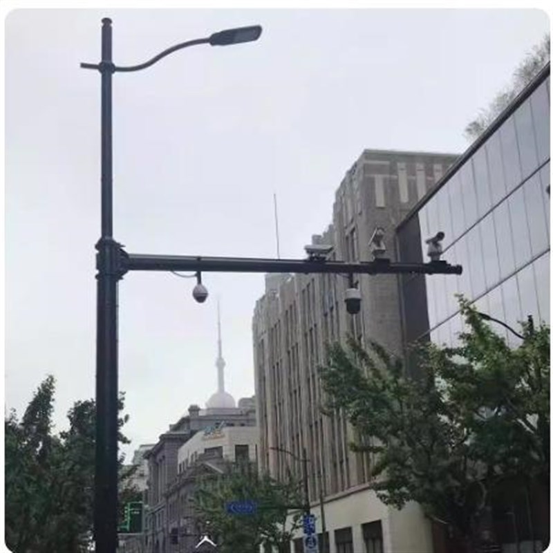 源头工厂路灯交通标志监控综合共杆智慧灯杆充电桩多功能一体杆