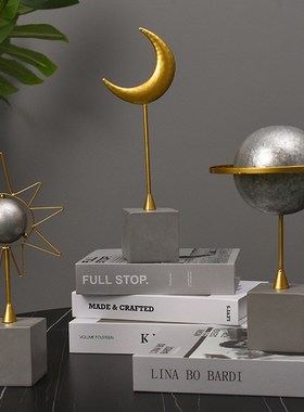 北欧创意摆件现代家居客厅文艺行星模型个性桌面摆件软装饰品礼物