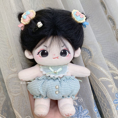 娃衣20cm15cm10cm现货面包裤口水巾棉花娃娃裤子可爱毛绒公仔配饰