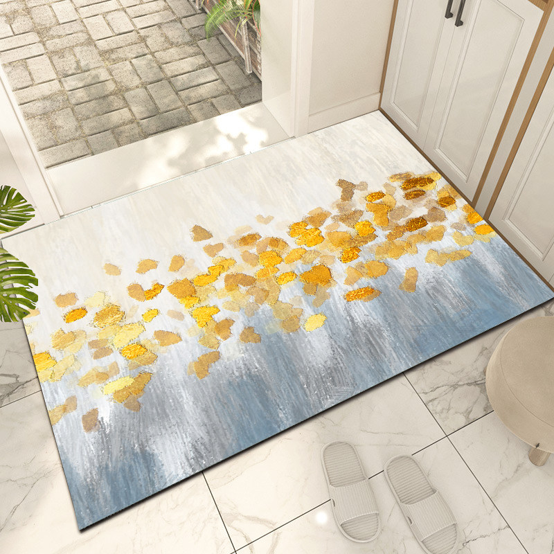 金黄的叶子】入户门地垫pvc可擦洗门垫进门脚垫进户门可裁剪地毯,居家布艺,入户地垫,淘宝优惠券,粉丝福利购,淘宝优惠卷