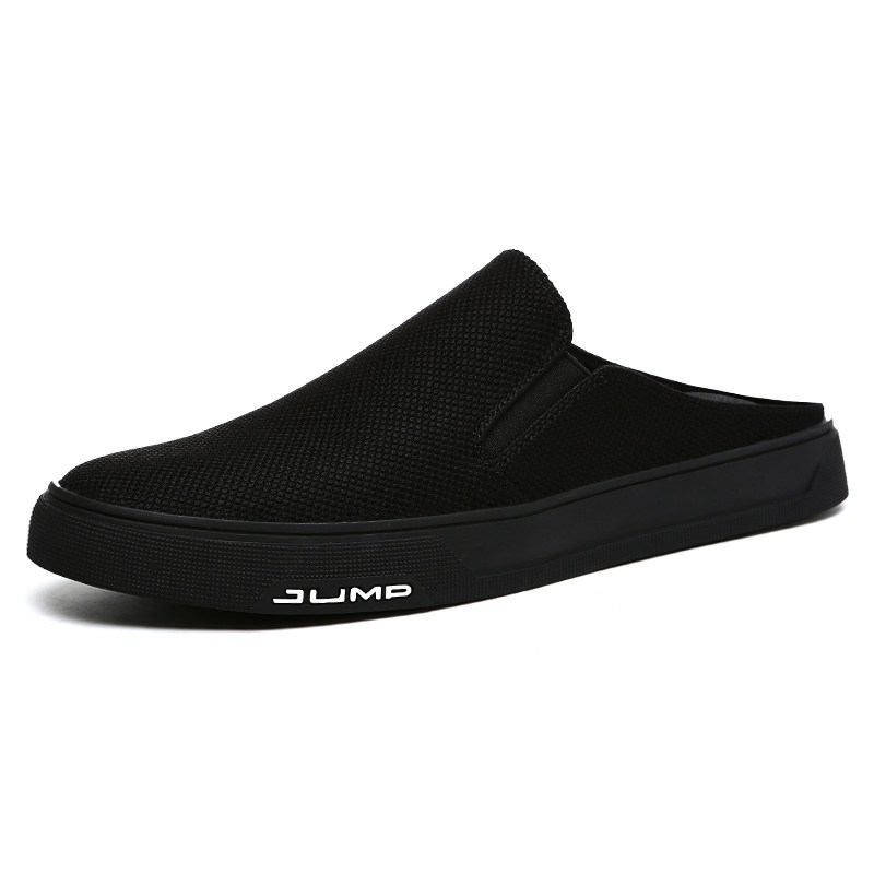 拖鞋男夏透气男士凉鞋包头凉拖鞋防滑室外韩版个性懒人半拖鞋男潮,流行男鞋,包头拖,淘宝优惠券,粉丝福利购,淘宝优惠卷