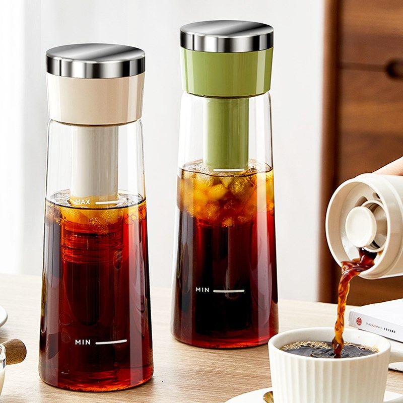 冷萃壶咖啡壶冷萃瓶水壶玻璃大容量萃取壶冰滴壶冷泡茶壶冷萃杯,餐饮具,咖啡壶,淘宝优惠券,粉丝福利购,淘宝优惠卷