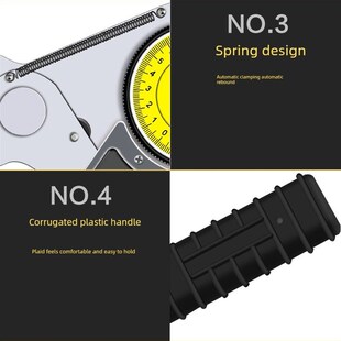 外径卡尺延e长爪管壁厚卡尺卡尺厚度计0-20/50/100mm