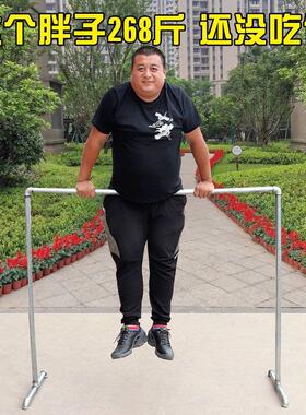 伸缩式挂衣杆钢管晾衣架阳台服装展示架单杠夜市落地镀Y锌钢水管