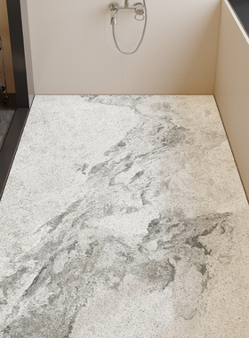 仿大理石b浴室丝圈淋浴房防滑地垫洗澡间卫生间防摔脚垫隔水垫整