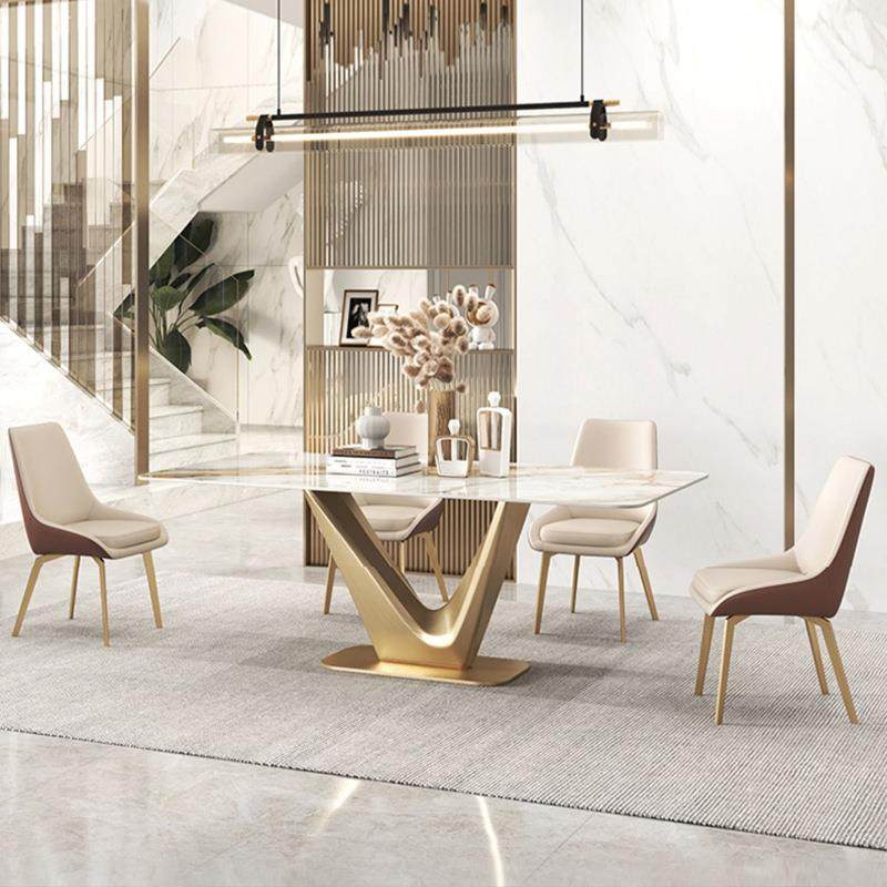 YZK餐桌意式亮光岩板餐桌家用极简小户型轻奢高端长方形创意网红,住宅家具,餐椅,淘宝优惠券,粉丝福利购,淘宝优惠卷