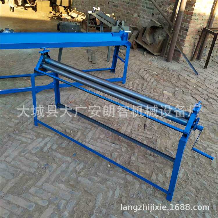 厂家卷筒机立式手动卷板机卷圆机铁皮保温用三辊机机床彩钢板卷桶