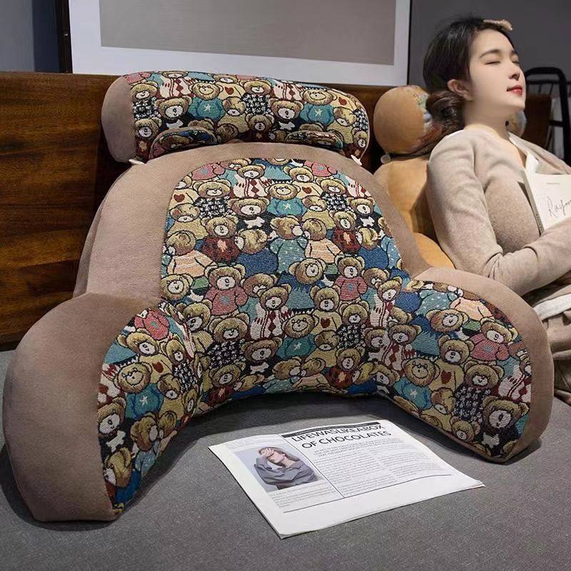 床头软包大靠背沙发靠垫宿舍枕头床上看书床靠护腰垫靠枕抱枕腰枕,居家布艺,靠垫/抱枕,淘宝优惠券,粉丝福利购,淘宝优惠卷