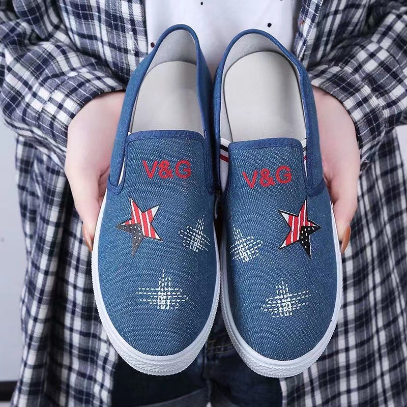 新款春秋夏款休闲帆布鞋女鞋学