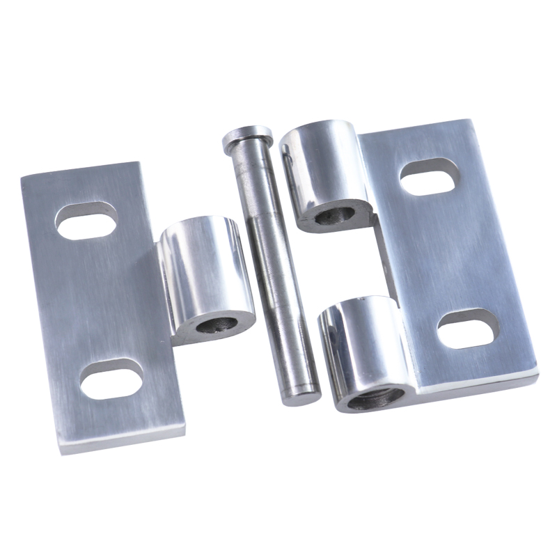 加厚304不锈钢可拆卸r合页电柜箱门脱卸铰链平开可调折页重型合页