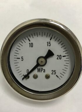 mm耐震压力表10 Y前mm轴壳  背 41Z-外壳mpax17向 后425N40螺纹m