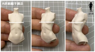 造娃堡啦啦独家同款n小正比女神全身体模硅胶模具超轻粘土脸模软