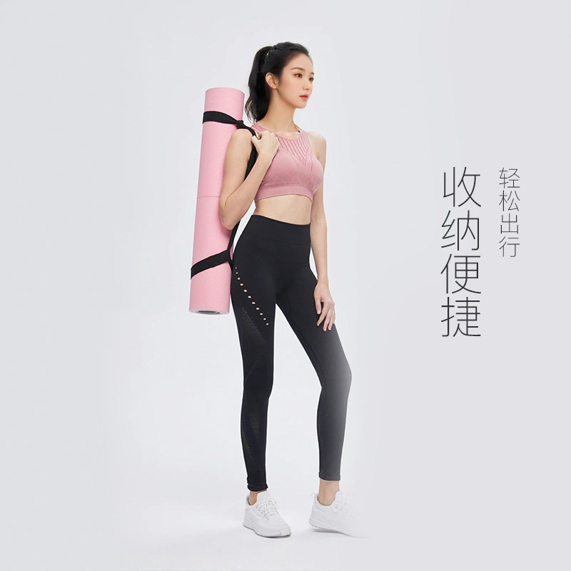 teeq特恩奇瑜珈垫健身家用跳绳防滑减震静音加长加厚垫子隔音地垫