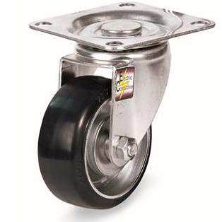 J-CTB01-D100A-UJ 4寸铁芯聚氨酯活动轮 怡合达脚轮