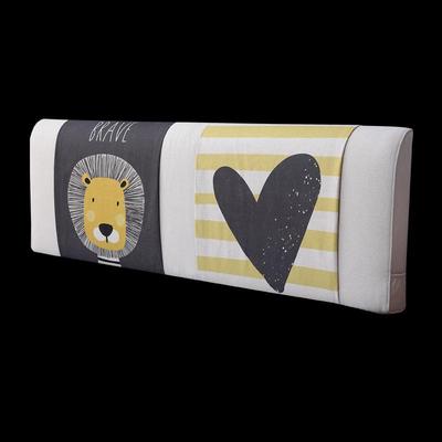 无床头靠垫直接靠墙软包海绵套罩网红榻榻米可拆洗儿童女孩大靠