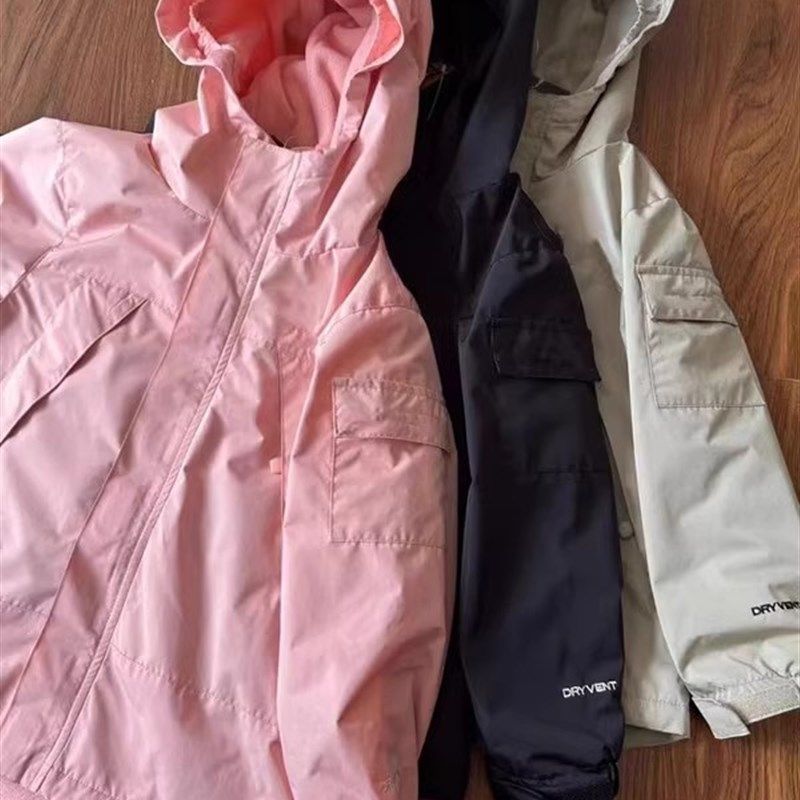 秋冬新款男女童韩版休闲户外防风防水连帽加绒冲锋衣保暖外套大童,童装/婴儿装/亲子装,儿童冲锋衣,淘宝优惠券,粉丝福利购,淘宝优惠卷