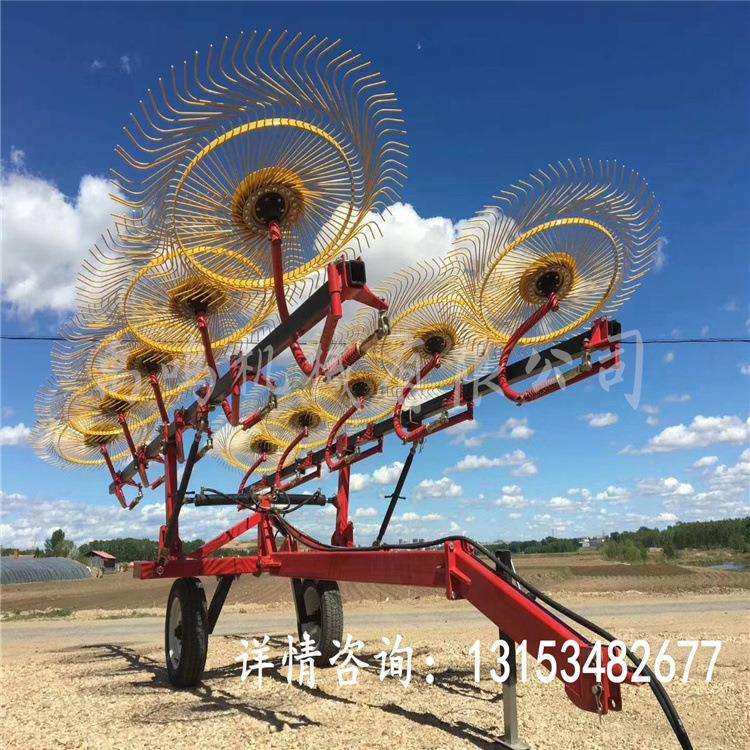 四轮拖拉机带多圆盘搂草机 指盘搂草机 残膜牧草搂草机 搂草耙子,电子元器件市场,其它元器件,淘宝优惠券,粉丝福利购,淘宝优惠卷