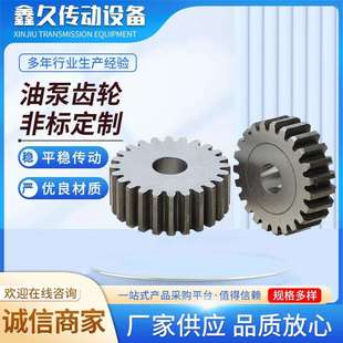铸铁非标油泵齿轮 工业传动输送机齿轮铸钢油泵齿轮直齿轮