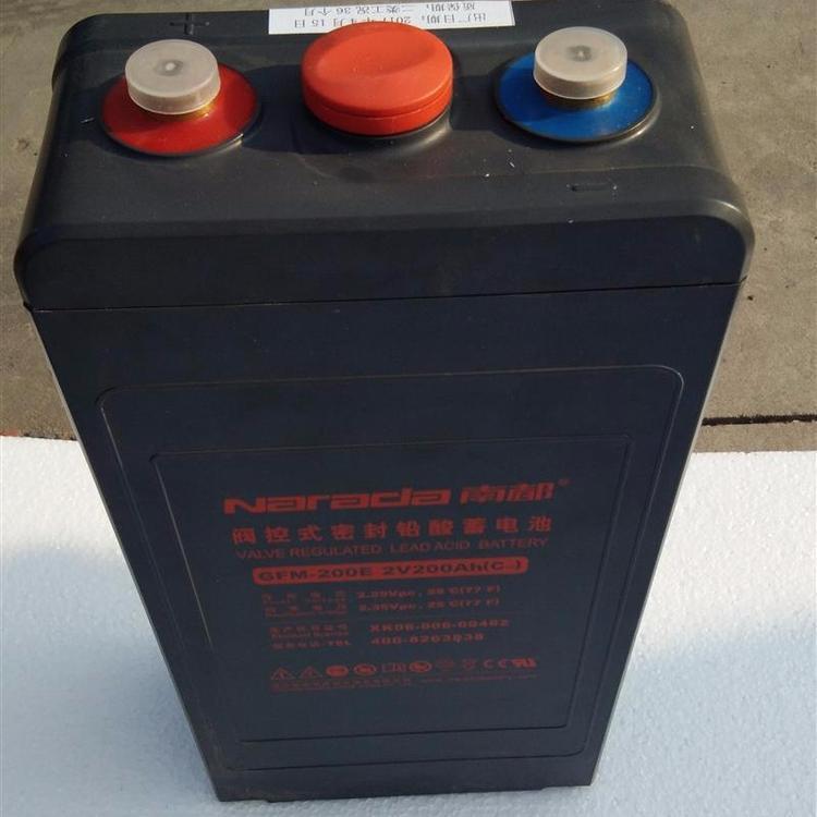 Narada蓄电池6-FM-100 12V100AH南都储能铅酸电池 直流屏 配电柜