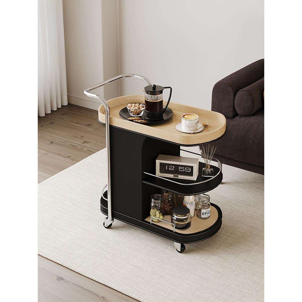 可移动沙发边几推车客厅茶几小桌子阳台小型创意卧室床头柜感