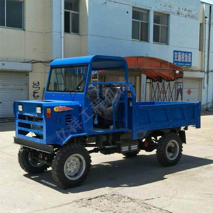 3吨5吨四不像四轮工程车 双顶自卸矿用运输车 四不像翻斗拖拉机