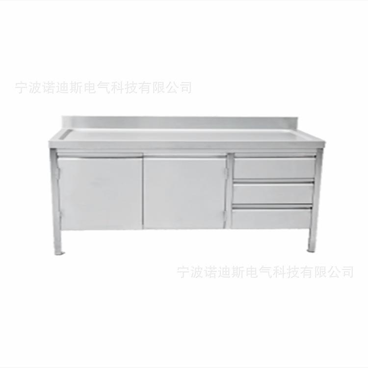 船用厨房不锈钢家俱 CB3231钢质家具 CB3233洗桌工作桌配餐桌