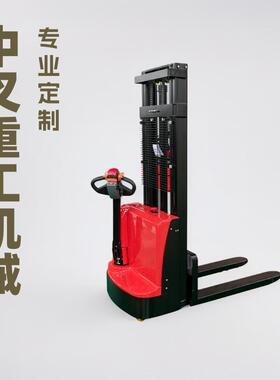 CTDA型托盘堆垛车步行电动堆高车物料搬运自动升降电动叉车