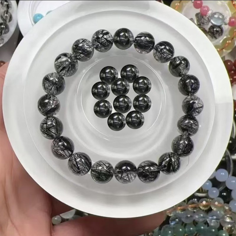透明亚克力白底珠盘项链透明盘有机玻璃定制展示盘首饰珠宝展示架