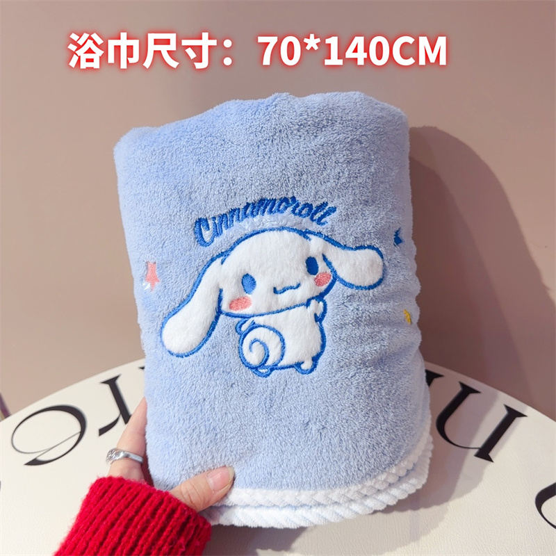卡通毛巾女情侣j柔软亲肤吸水速干珊瑚绒洗脸面巾家用学生