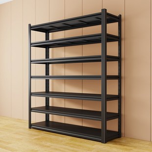 仓储货架家用多层置物架客厅阳台落地收纳架杂物间仓库Z超市储物