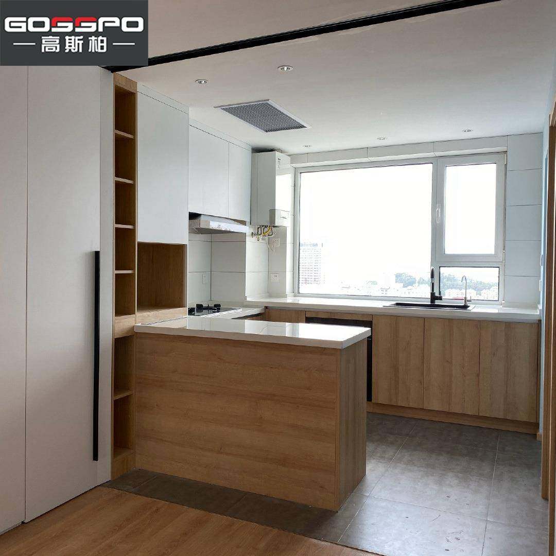 现代轻奢衣柜定制全屋整体主卧亮光玻璃门衣帽间家用酒店公寓衣柜