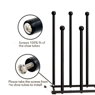 长短靴子鞋架靴子收m纳雨鞋晾鞋架落地式马丁靴鞋撑家用长筒靴收