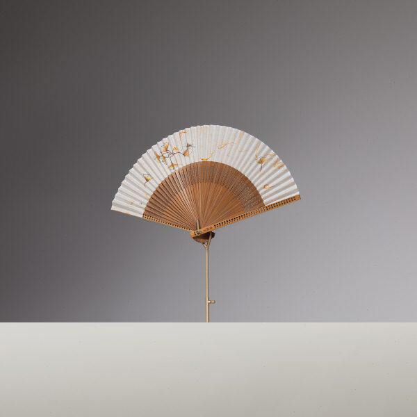 龙玉竹日用便携小年灵犀系列手工扇子京清新礼盒女式折扇银杏扇子