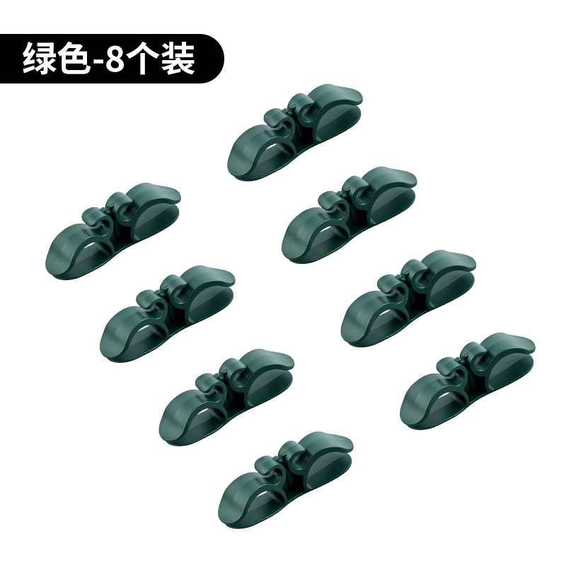 厨房收纳绕线器家用电器电线理线器插头I固定器缠绕走线电源线整