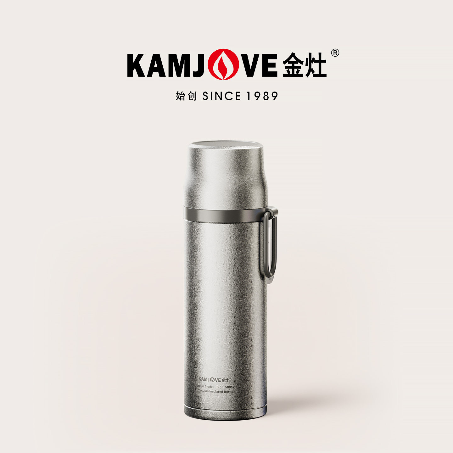 金灶T-5F纯钛保温杯水杯