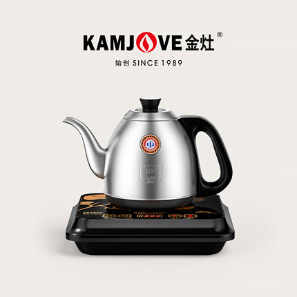 金灶FM-7手柄上水电热水壶全自动煮茶炉家用茶台烧水壶保温一体