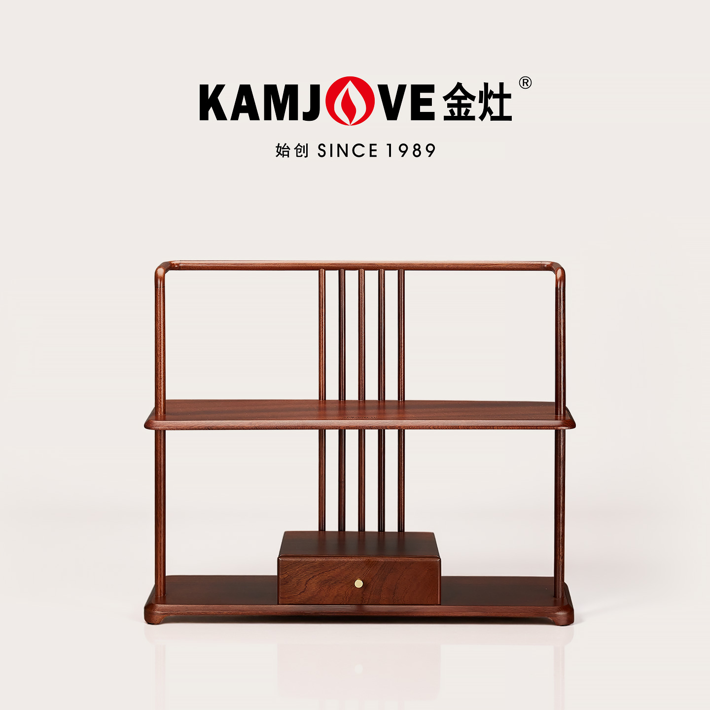 金灶实木博古架家用展示架置物架