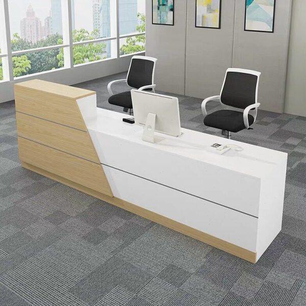 咨询台时尚收银前台吧台前台接待台迎宾台公司柜台办公室桌办公桌