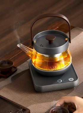 智蔚茶器茗悦电茶壶电热水壶茶水分离玻璃煮茶器静音恒温烧水壶