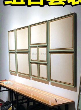 耳环展示架定制组合套装首饰展示墙饰品展示挂架耳环架复古画框架