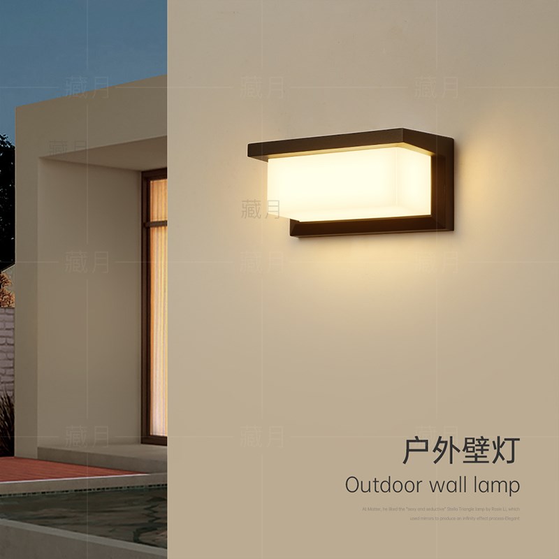 户外壁灯防水别墅庭院灯led大门两侧墙壁灯露台灯饰走廊过道灯具
