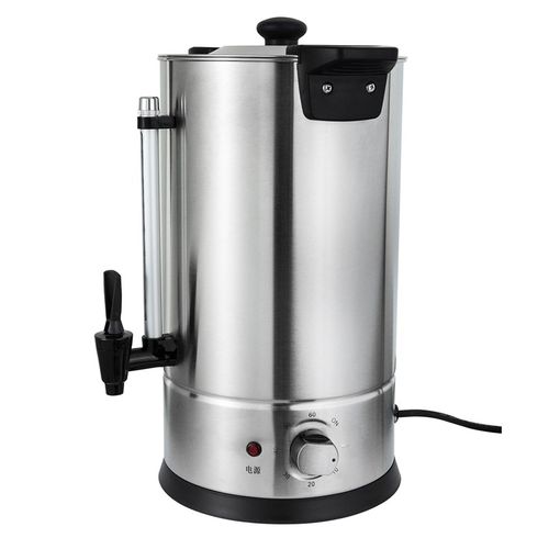 新款商用304不锈钢奶茶店港式奶茶机拉茶8L双层保温60分钟定时