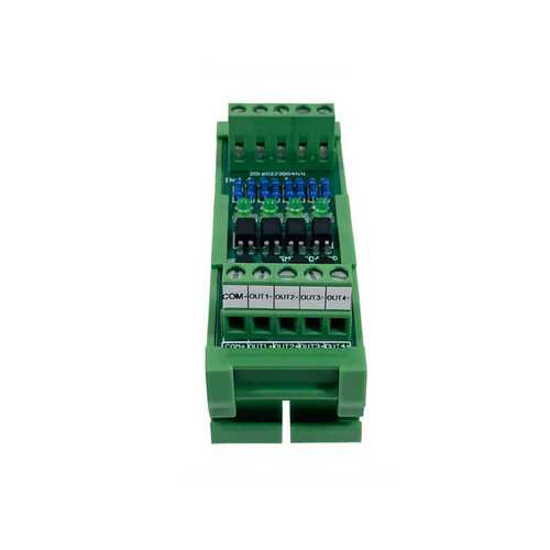 世麦德 4路 NPN输入，NPN输出光电耦合器模组SMD-G04-NN/DC24V