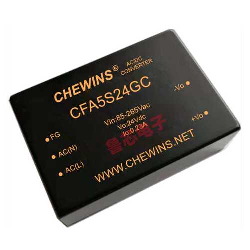 CFA5D05-24IGC全国产AC-DC电源模块85-265V输入220V转5V24V双路5W