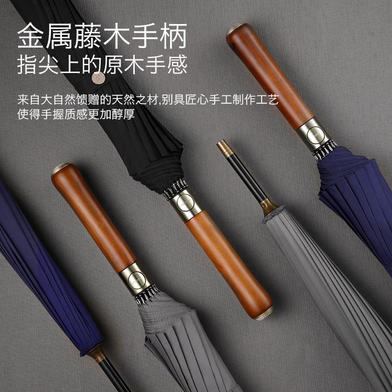 左都雨伞大号女自动伞男晴雨两用长柄折叠超大双人学生抗风直柄伞