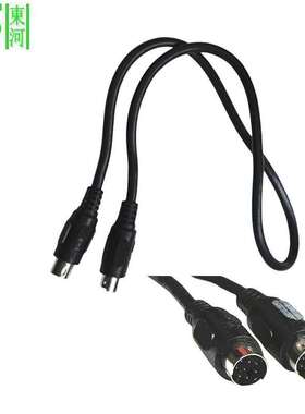 屏蔽迷你DIN线公转公S端子线音箱信号S-Video线视频DIN8PIN cable