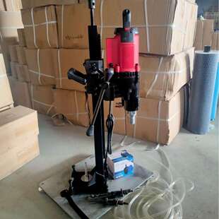 混凝土钻孔取芯机生产厂家砼取样机价格优惠路面水钻机配件